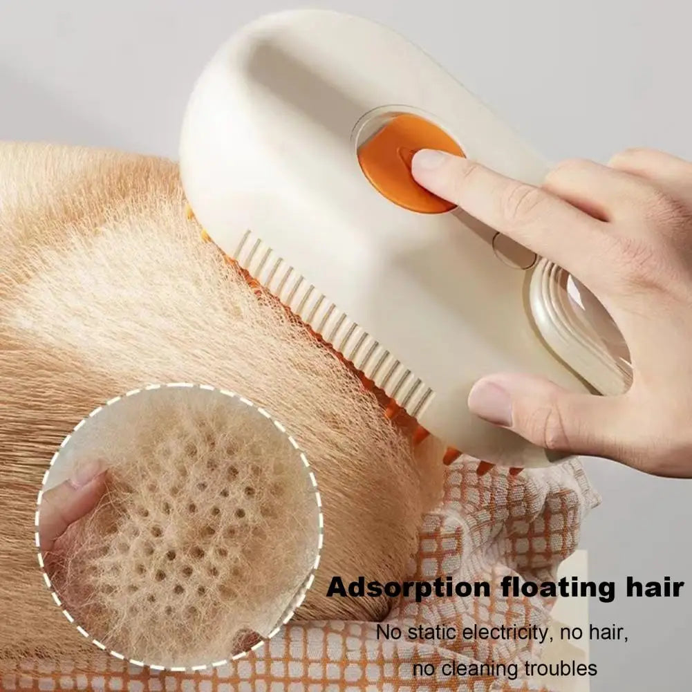 Pawgroompros® #1 Steam Brush Pet Massage Comb 3 in 1
